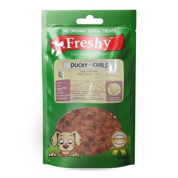 Freshy Ducky Curls Kıvrık Ördek Eti Köpek Ödülü 55gr