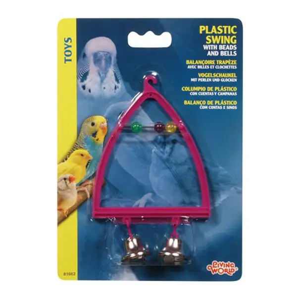 Living World Plastik Zilli Tünek