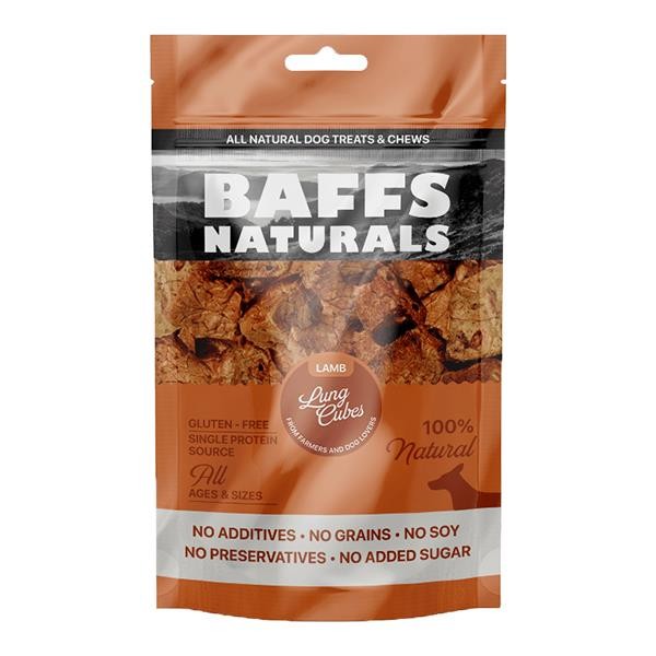 Baffs Natural Kuzu Küp Ciğeri Köpek Ödülü 100Gr