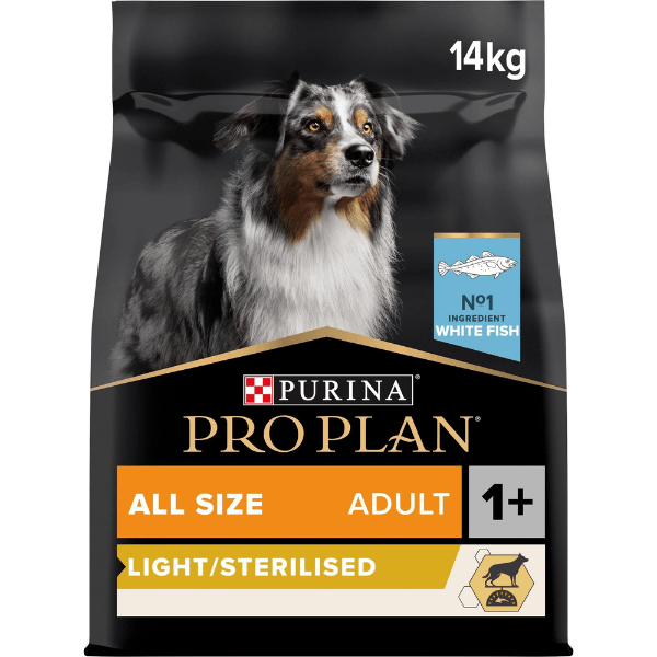 Pro Plan All Size Light Sterilised Tavuklu Yetişkin Köpek Maması 14Kg
