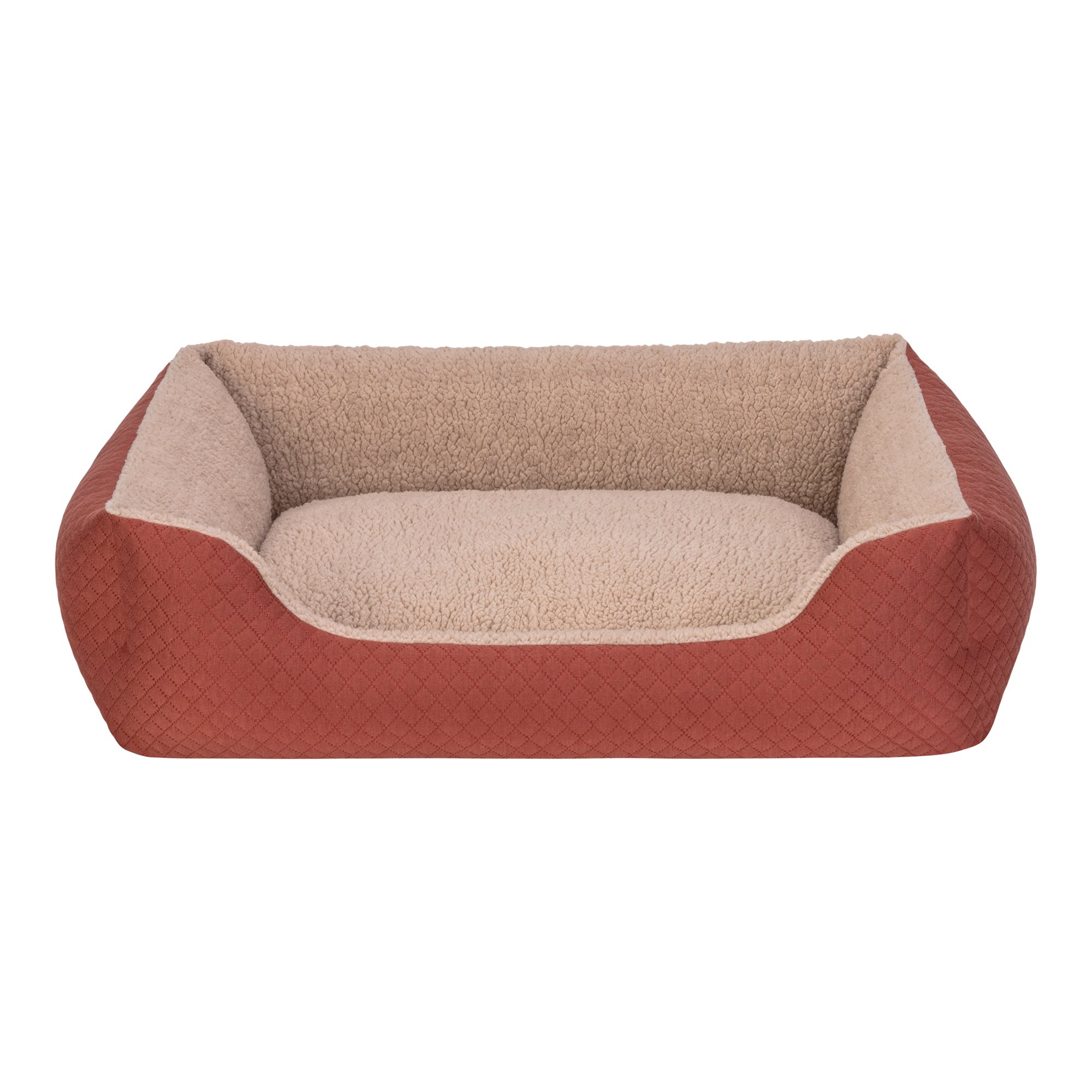 Pet Comfort Bravo Duo  Köpek Yatağı Tarçın/Bej M 75x60cm