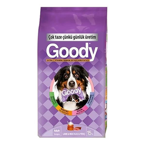 Goody C Vitaminli Kuzu Etli Yetişkin Köpek Maması 15Kg