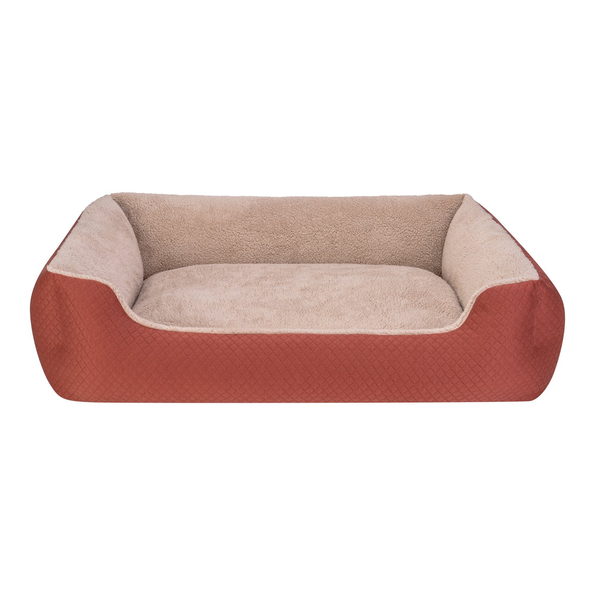 Pet Comfort Bravo Duo  Köpek Yatağı Tarçın/Bej XL 105x80cm