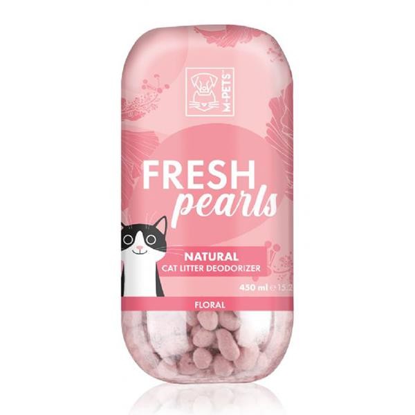 M-Pets Fresh Pearls Çilek Kokulu Kedi Kumu Deodorantı 450ml