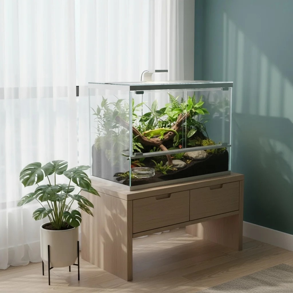 Creaqua Reptile Terraium 50x40x40 Cm