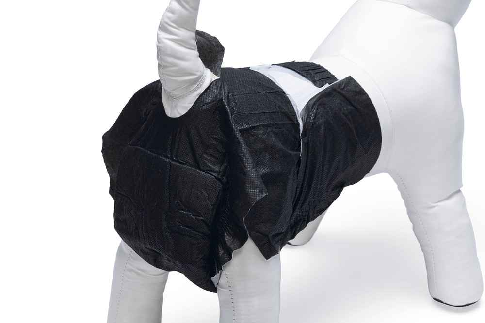 Beeztees Köpek Alt Bezi, Mükemmel Uyum, Kullan-At, Siyah, 22 Adet, XS
