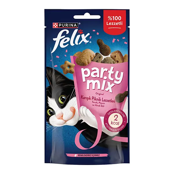 Felix Party Mix Original Karışık Piknik Lezzetleri Kedi Ödül