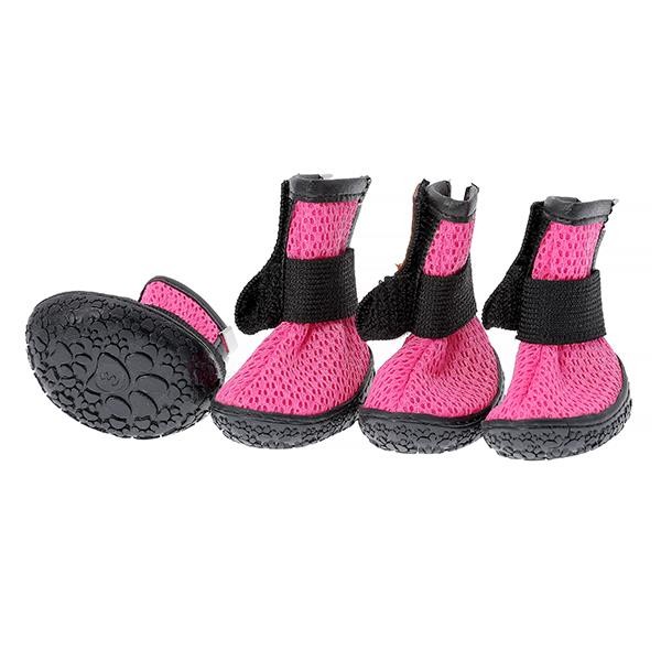 Be Design Lastikli Siyah Pembe Köpek Ayakkabısı No 1