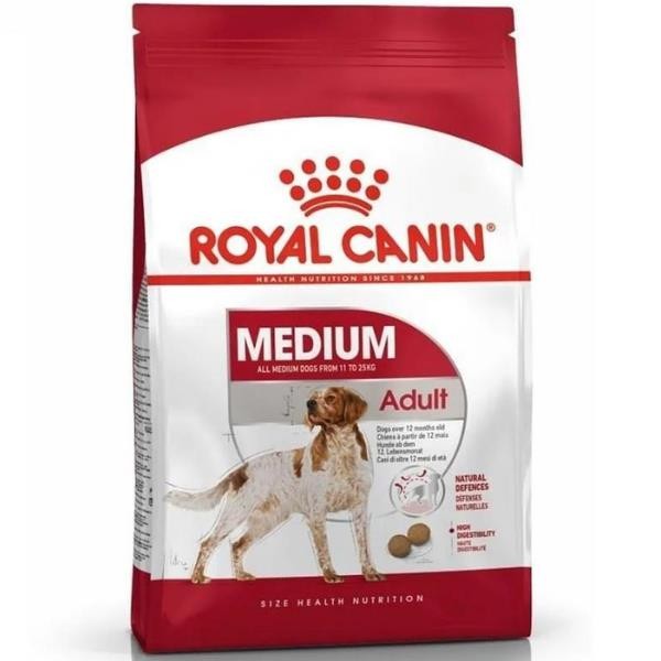 Royal Canin Medium Adult Orta Irk Yetişkin Köpek Maması 15Kg