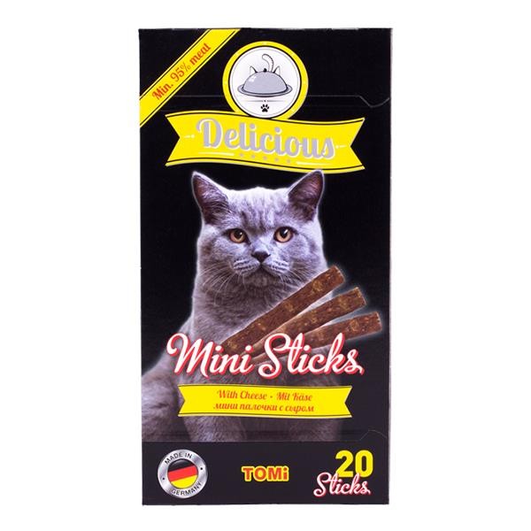 Tomi Mini Sticks Peynirli Kedi Ödülü 40gr 20li Paket