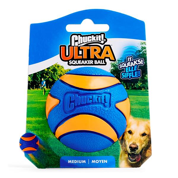 Chuckit Ultra Squeaker Sesli Köpek Oyun Topu Orta Boy