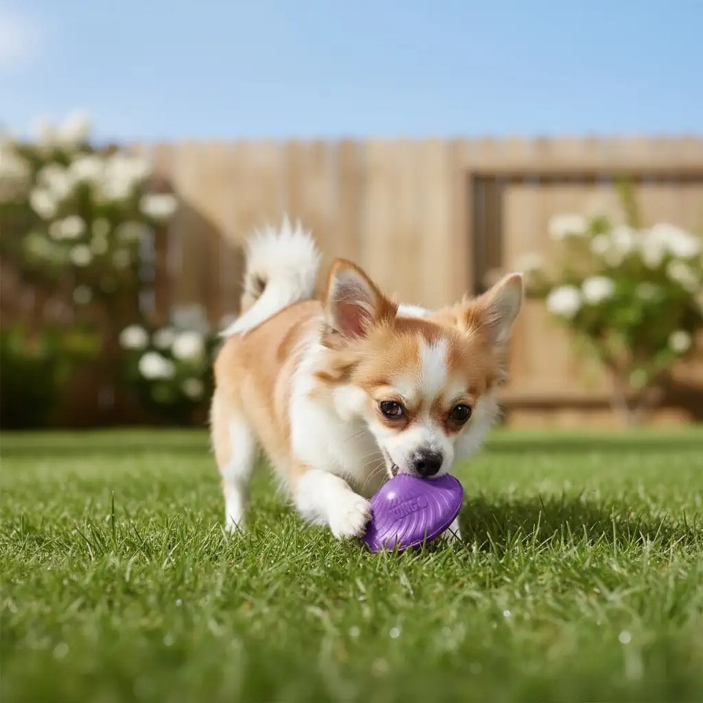Kong Squeezz Orbitz Dönen Daire Şeklinde Köpek Oyuncağı S/M