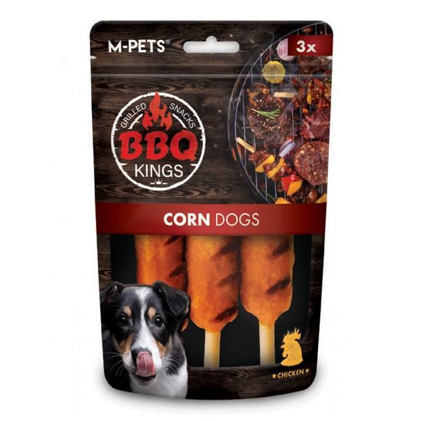 M-Pets BBQ Kings Corn Dogs Tavuklu Köpek Ödülü 90gr