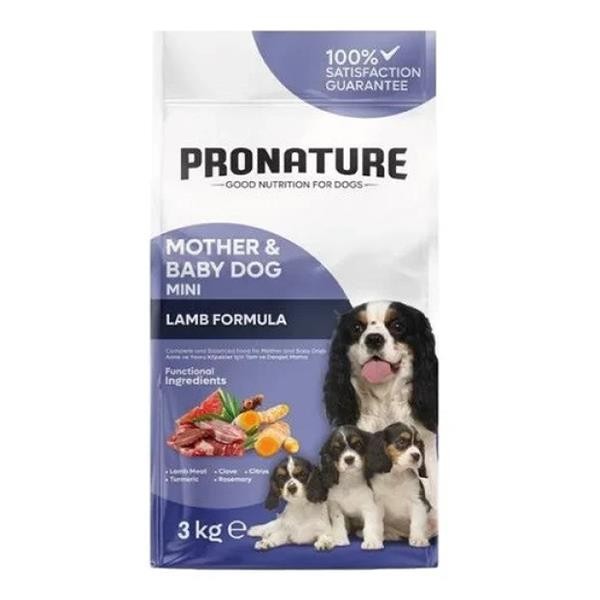 Pronature Mother & Baby Mini Kuzulu Köpek Maması 3 Kg