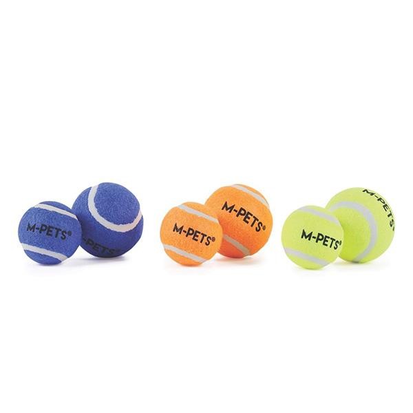 M-Pets Hop Tennis Topu Turuncu 5cm 3lü Set