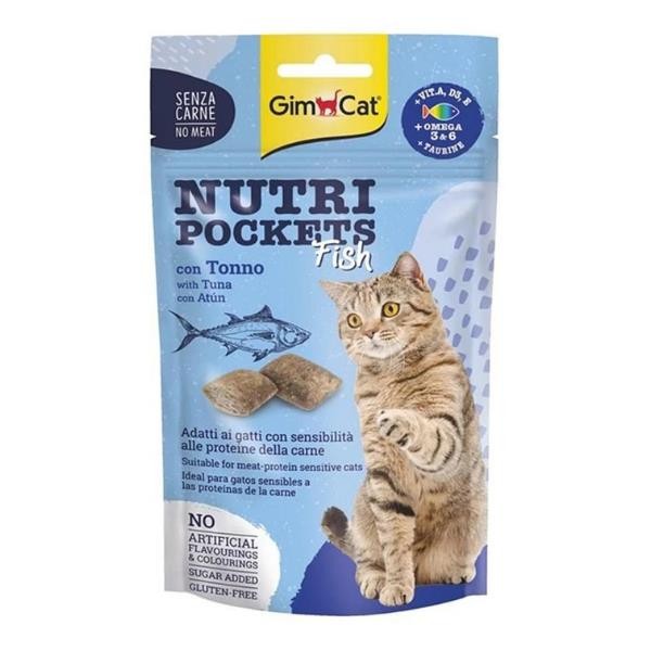 Gimcat Nutripockets Ton Balıklı Kedi Ödülü 60gr