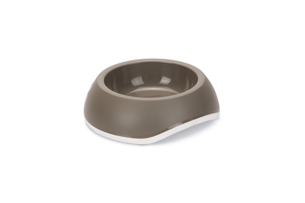 Beeztees Köpek Mama Su Kabı, Plastik, Premium, Gri, 11,5cm, 300ml