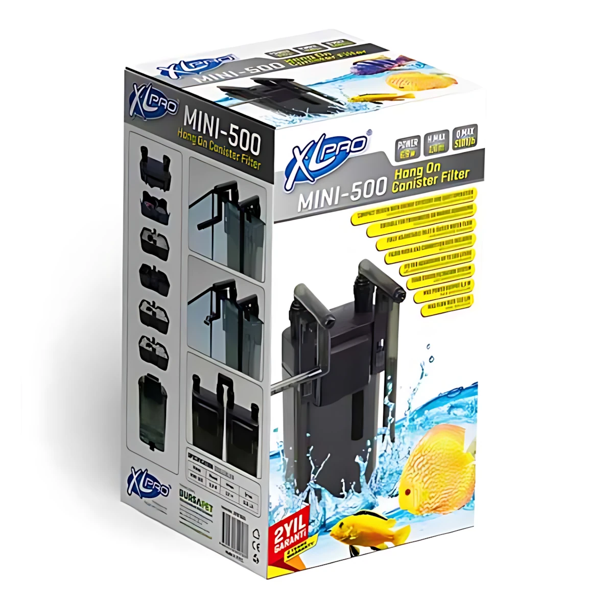 XLPRO 500 Mini Dış Filtre 510L/S