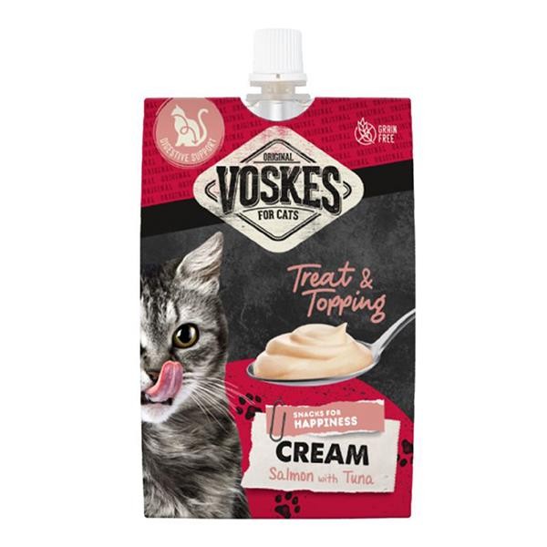 Voskes Somonlu ve Ton Balıklı Cream Kedi Ödülü 90gr