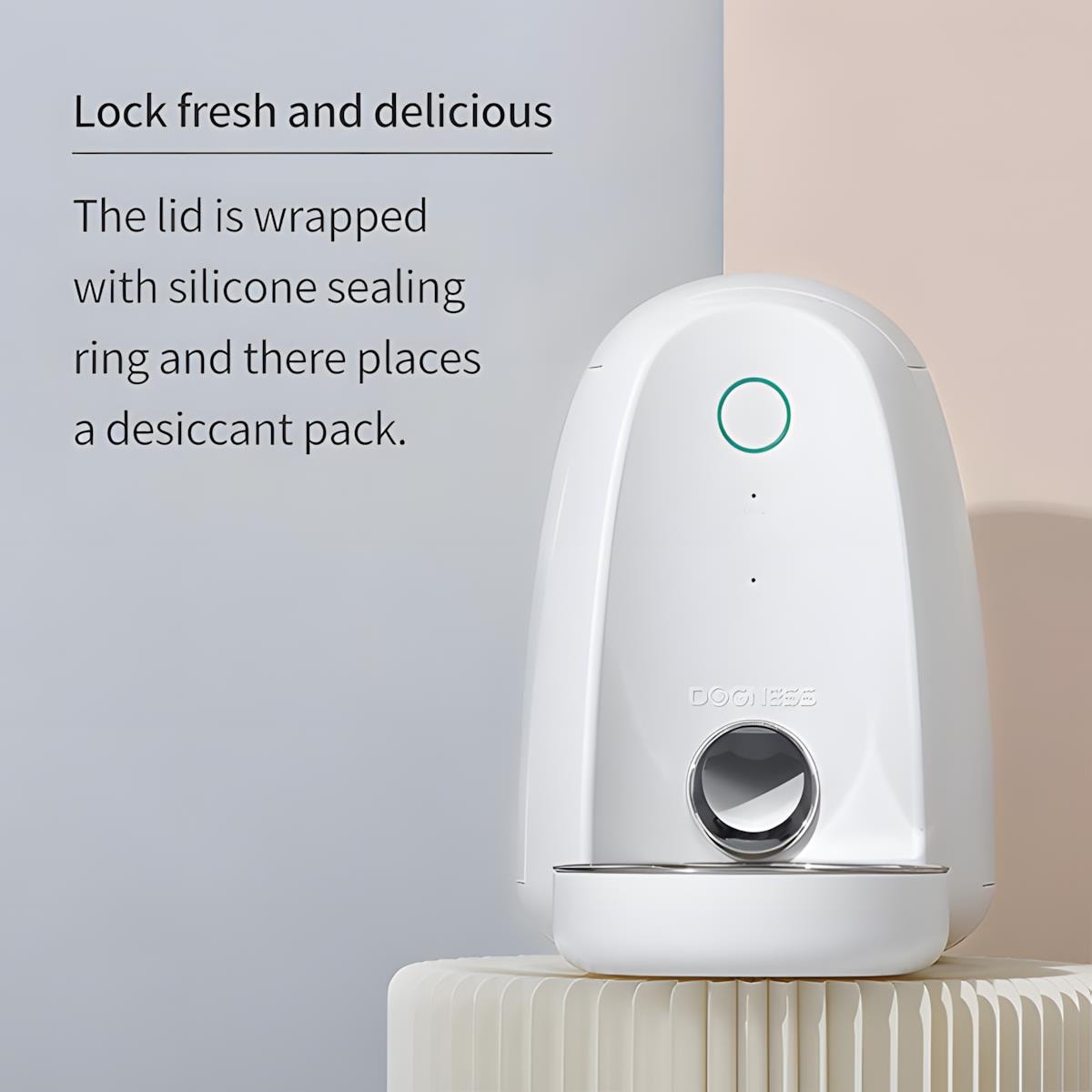 Dogness F05-M Akıllı Mini Mama Kabı Wifi Bağlantılı 2Lt