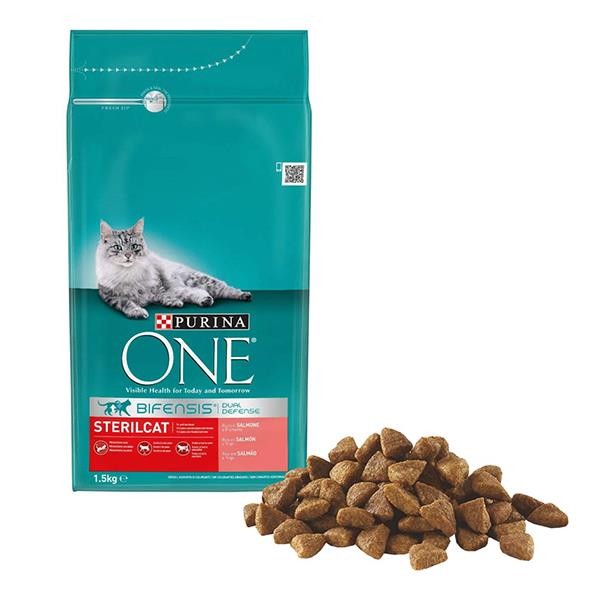 Purina One Somonlu Kısırlaştırılmış Kedi Maması 1.5Kg