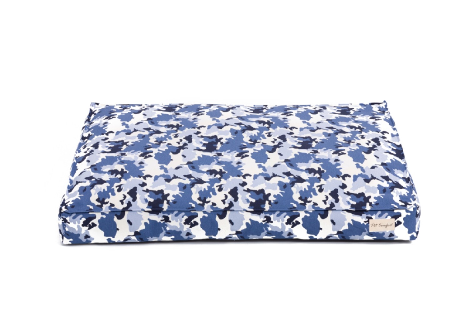 Pet Comfort Lima  Mavi Kamuflaj Köpek Yatağı L 110x75cm