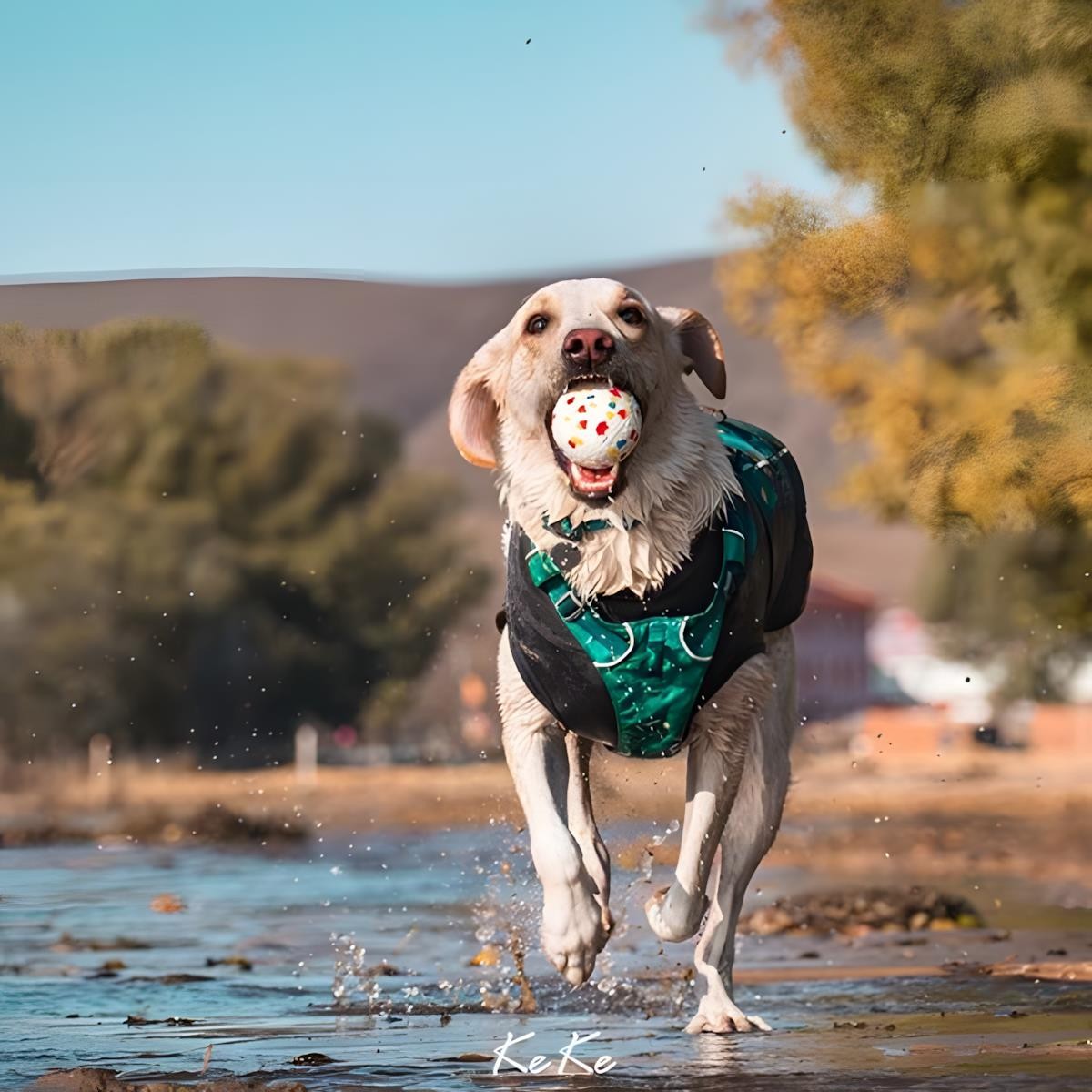 M-Pets Bloom Ball Oyun Topu Parçalanmaz