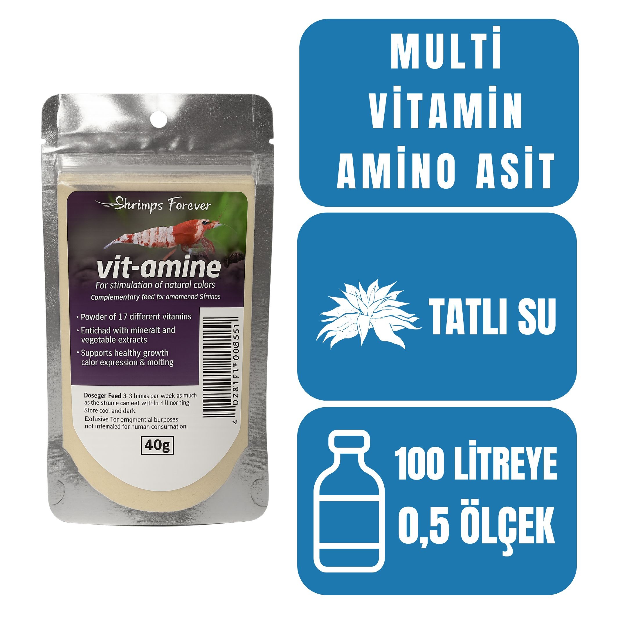 Shrimps Forever Vit-Amine 40gr