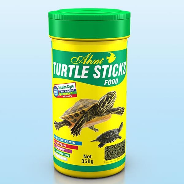 Ahm Turtle Sticks Food 250 ml - Kaplumbağa Yemi