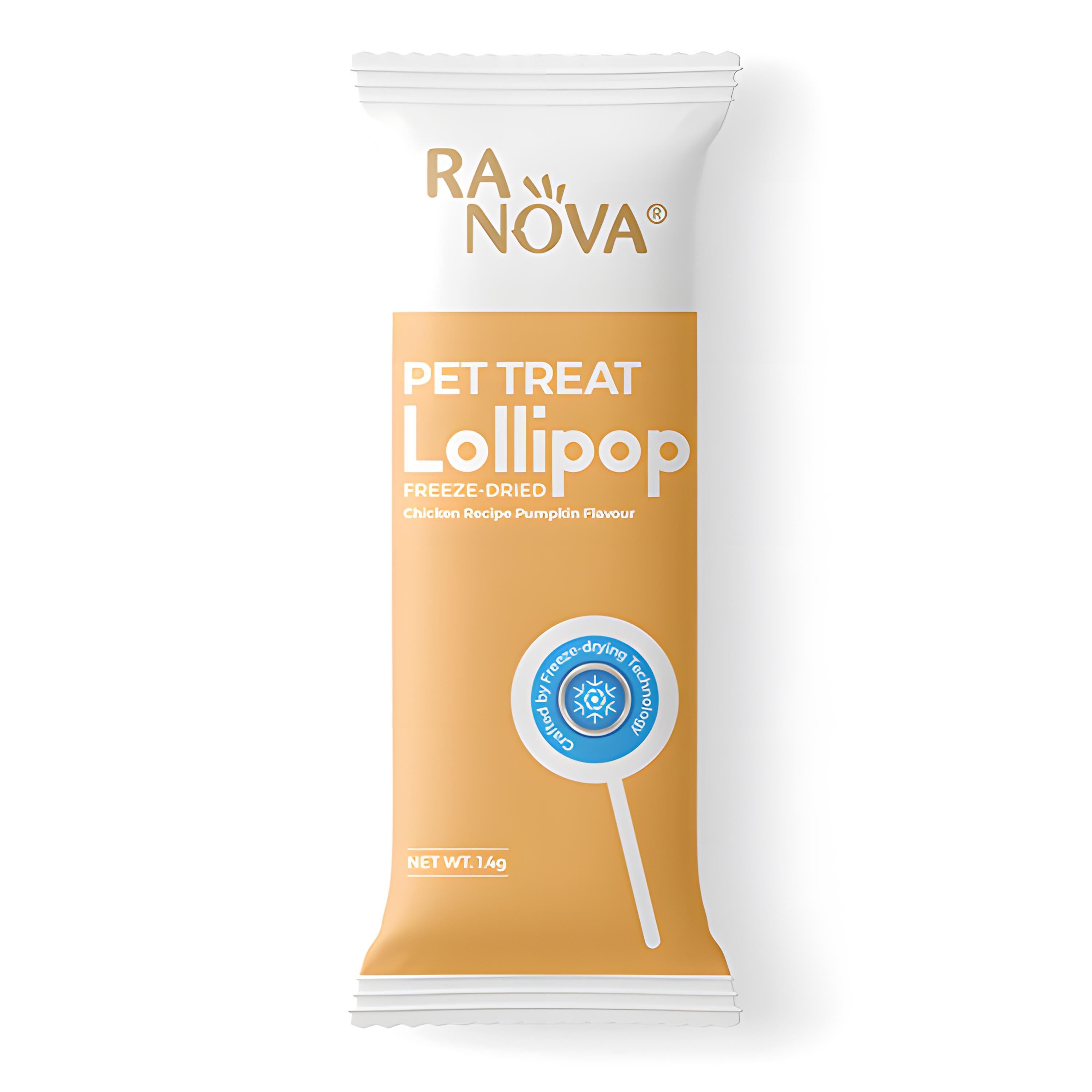 Ranova Karışık Lezzetli Lolipop Dondurulabilir Kedi Ödülü 1,4gr 5li