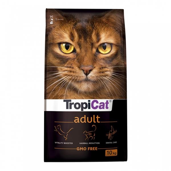 Tropicat Premium Adult Tavuklu Yetişkin Kedi Maması 10 Kg