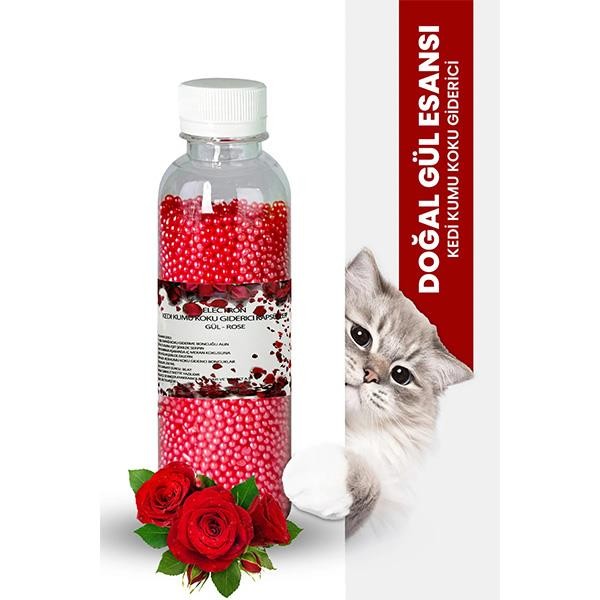 Electron Kedi Kumu Koku Giderici Gül Kokulu 250ml