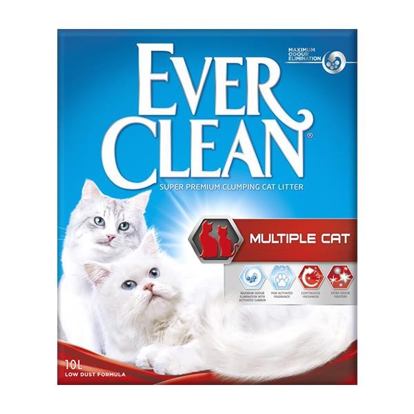 Ever Clean Multiple Cat Topaklasan Kedi Kumu 10 Lt