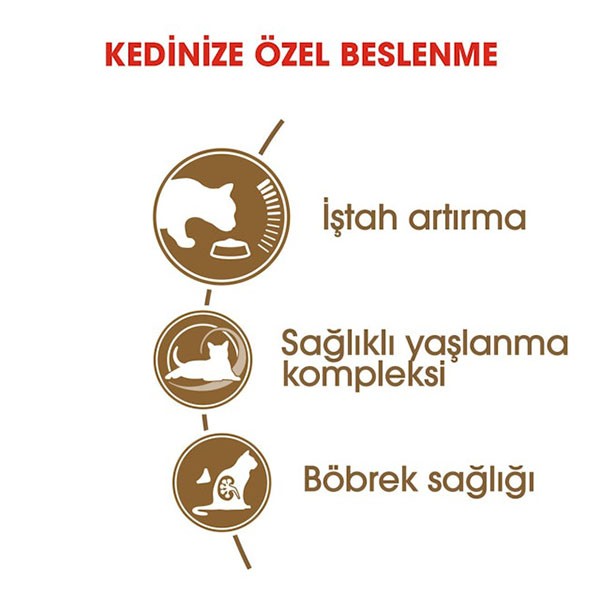 Royal Canin Senior Ageing 12+ Yaşlı Kedi Maması 2Kg