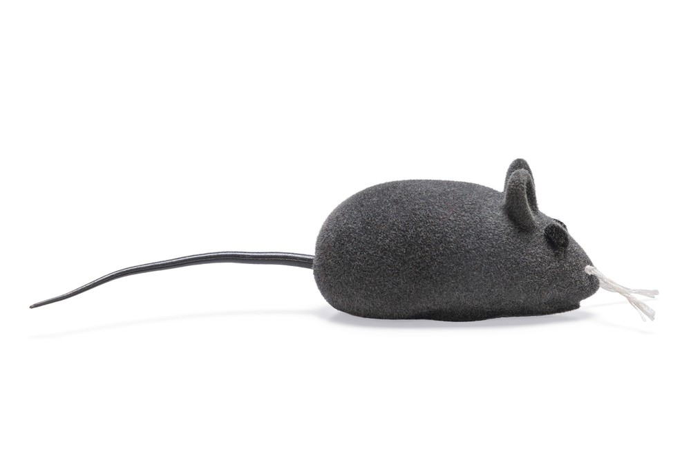 Beeztees Kedi Oyuncağı, Velur Fare, Çeşitli Renklerde, 12,5x3x2,6cm