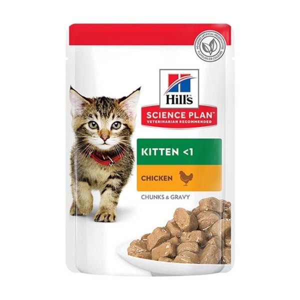 Hills Kitten Tavuklu Pouch Yavru Kedi Maması 12x85gr