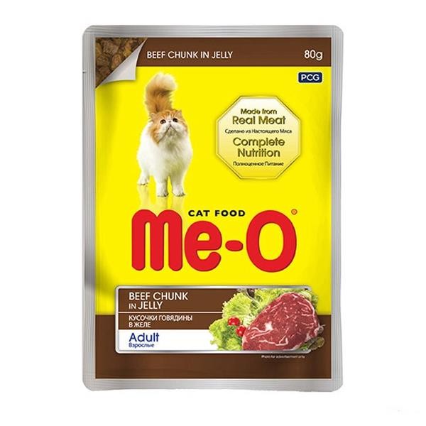 Me-O Dana Etli Yaş Kedi Maması 80gr