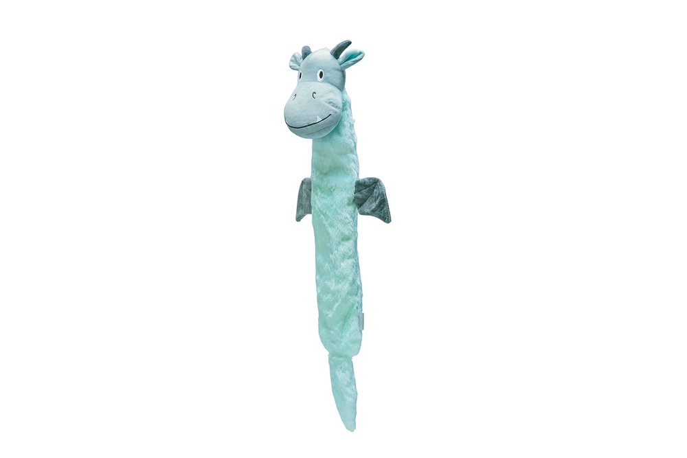 Beeztees Yavru Köpek Oyuncağı, Dragon, Peluş, Gri, 70x16x10cm