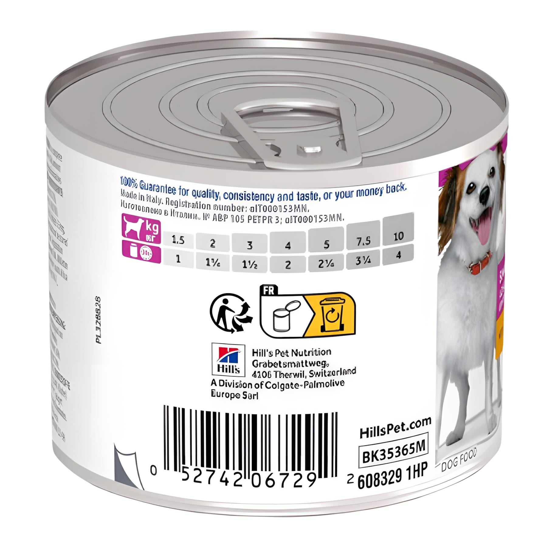 Hills Light Tavuklu ve Hindili Küçük Irk Ezme Yetişkin Köpek Konserve Maması 200gr