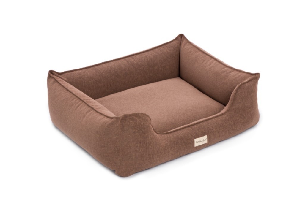 Pet Comfort Alpha  Açık Kahverengi Köpek Yatağı L 105x85cm