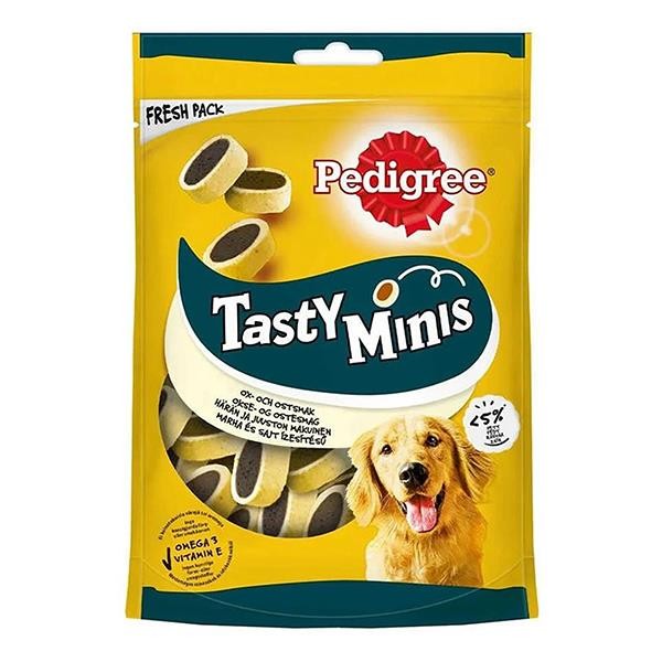 Pedigree Tasty Minis Sığır Etli ve Peynirli Köpek Ödül Maması 140gr