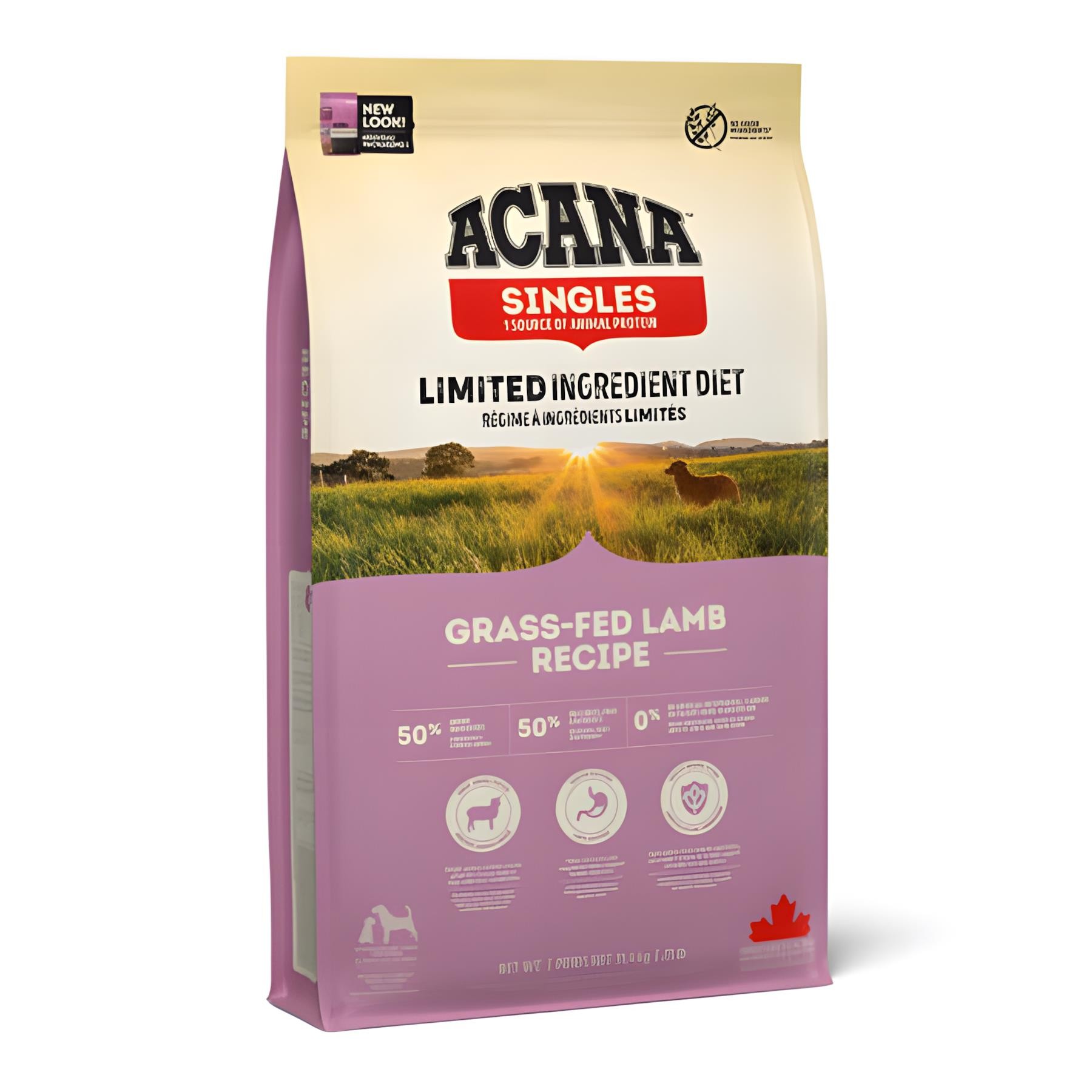 Acana Grass-Fed Lamb Kuzulu Tahılsız Yetişkin Köpek Maması 6Kg