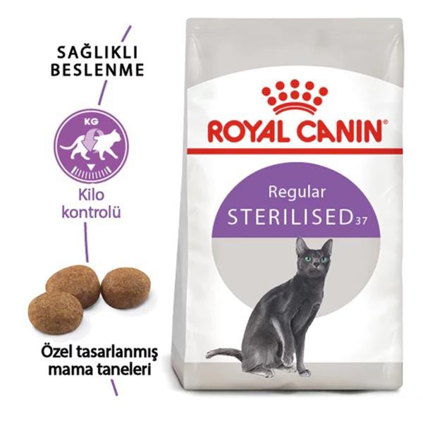 Royal Canin Sterilised 37 Kısırlaştırılmış Kedi Maması 10 Kg