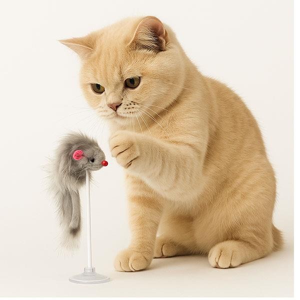 Eastland Vantuzlu Peluş Fare Kedi Oyuncağı 