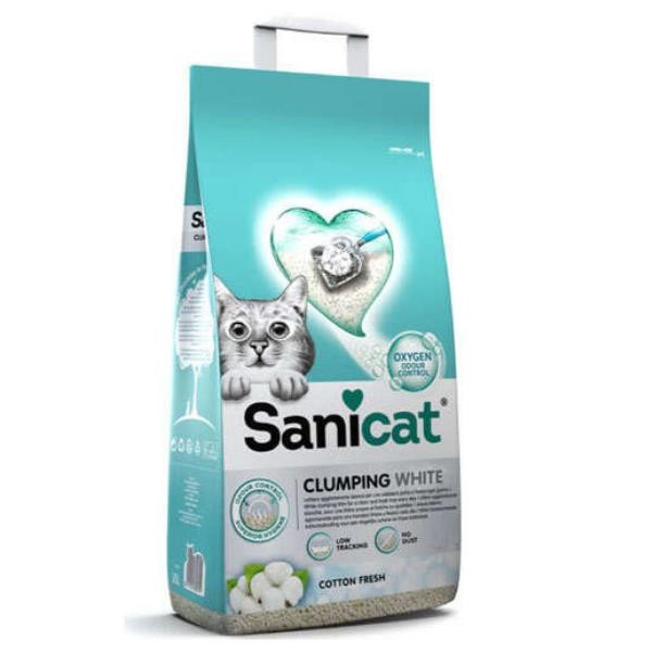 Sanicat Active Marsilya Sabunu Kokulu Topaklaşan Kedi Kumu 10Lt