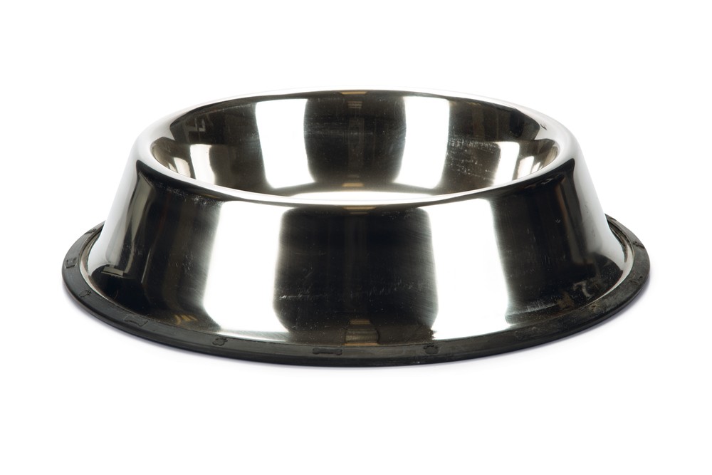 Beeztees Köpek Mama Su Kabı, Paslanmaz Çelik, Kaymaz, 25,5cm, 2,2L