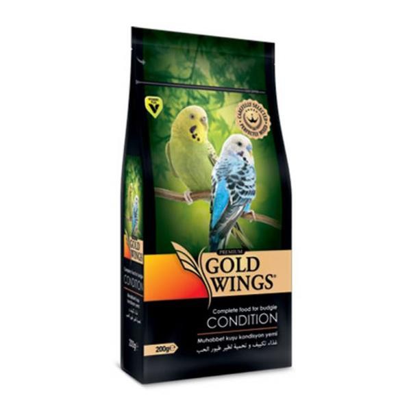 Gold Wings Premium Muhabbbet Kuşu Kondisyon Yemi 200gr