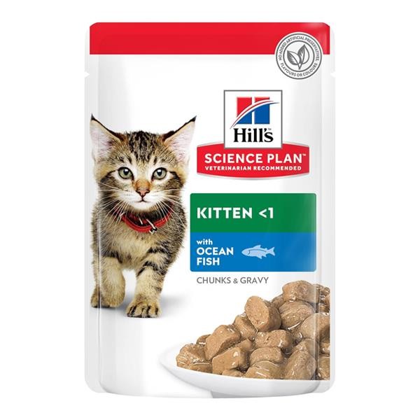 Hills Okyanus Balıklı Pouch Yavru Kedi Maması 85gr