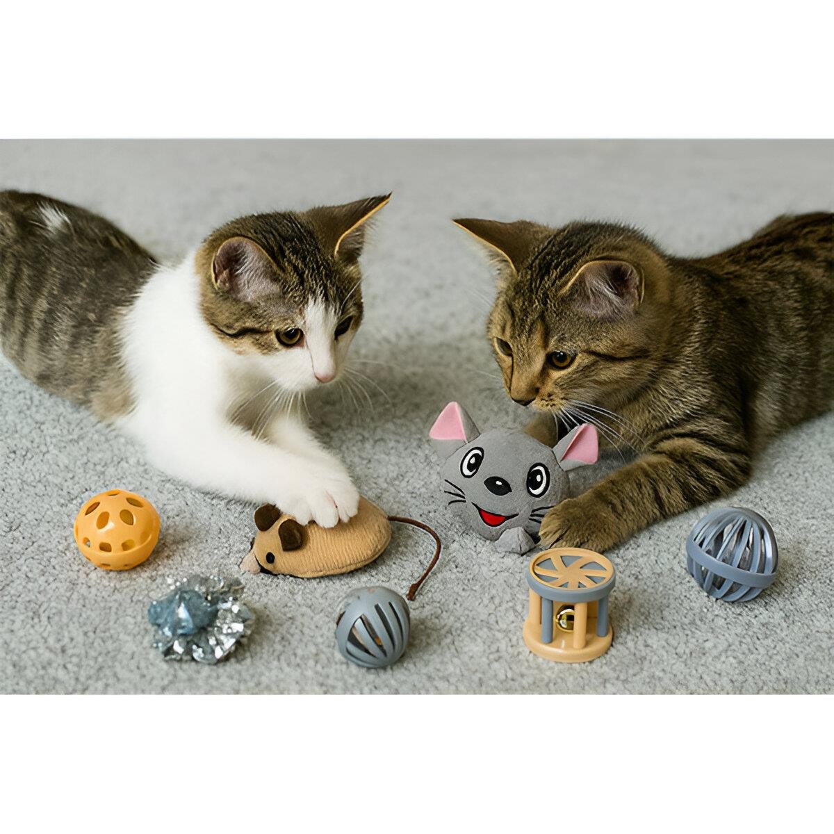 Eastland Kedi Oyuncağı Seti 8li