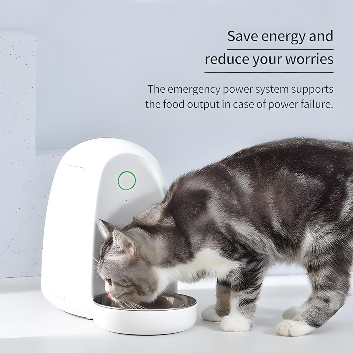 Dogness F05-M Akıllı Mini Mama Kabı Wifi Bağlantılı 2Lt